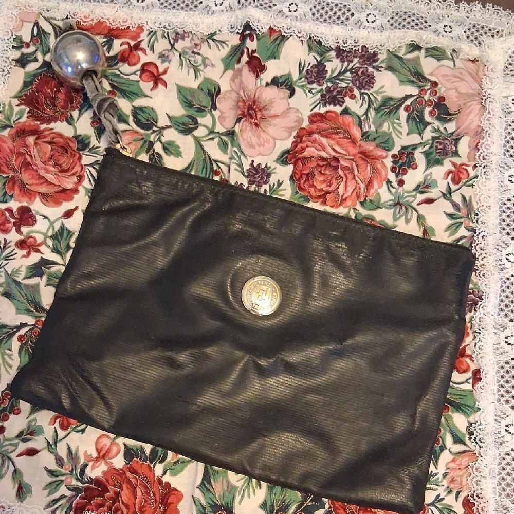 Elegant Black Clutch Make Up Bag Rome 1925 Bag